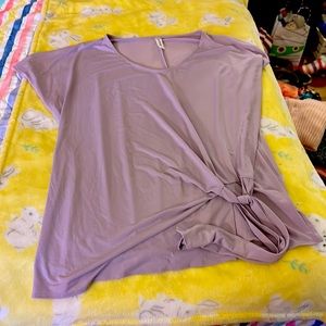 Light purple dressy top